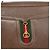 Borsa a tracolla GUCCI Web Sherry Line in pelle marrone scuro e oro autentica 204421 D'oro - vista 17