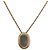 Collana Christian Dior Metallo Tono Oro Auth 203713