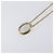 Collana Christian Dior Metallo Tono Oro Auth 203713 - vista 3