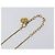 Collana Christian Dior Metallo Tono Oro Auth 203713 - vista 7