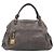 Borsa Miu Miu Vitellolux in pelle 2way Grigio Oro Auth 204126V Marrone D'oro - vista 13