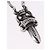 Pendente Chrome Hearts Dagger Top Ag925 Silver Auth 204344M Argento - vista 6