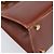 Borsa Salvatore Ferragamo Vala in pelle marrone e oro autentica 205097 D'oro - vista 16