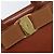 Borsa Salvatore Ferragamo Vala in pelle marrone e oro autentica 205097 D'oro - vista 18