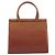 Borsa Salvatore Ferragamo Vala in pelle marrone e oro autentica 205097 D'oro - vista 2