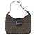 FENDI Borsa a Tracolla Mamma Baguette in Tela Zucchino Marrone 8BR036 Auth 198299V Argento - vista 13