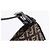 FENDI Borsa a Tracolla Mamma Baguette in Tela Zucchino Marrone 8BR036 Auth 198299V Argento - vista 21