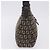 FENDI Borsa a Tracolla Mamma Baguette in Tela Zucchino Marrone 8BR036 Auth 198299V Argento - vista 4