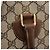Borsa Tote GUCCI GG Supreme PVC Beige Gold Auth 203643 D'oro - vista 10