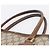 Borsa Tote GUCCI GG Supreme PVC Beige Gold Auth 203643 D'oro - vista 14