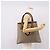 Borsa Tote GUCCI GG Supreme PVC Beige Gold Auth 203643 D'oro - vista 25