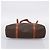 Céline CELINE Macadam Canvas Tote Bag PVC Leder Braun Gold Auth 203674A Golden - Ansicht 5