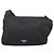 PRADA Shoulder Bag Nylon Black Silver Auth 204590A Silvery - view 2
