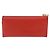 Portafoglio a spalla con catena PRADA in pelle Saffiano Arancione Tono Oro Auth ka6249 - vista 2