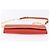Portafoglio a spalla con catena PRADA in pelle Saffiano Arancione Tono Oro Auth ka6249 - vista 7