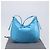 Bolso de hombro BALENCIAGA Satin Blue Silver Auth 203660V Plata Azul - vista 12