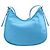 Bolso de hombro BALENCIAGA Satin Blue Silver Auth 203660V Plata Azul - vista 2