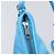 Bolso de hombro BALENCIAGA Satin Blue Silver Auth 203660V Plata Azul - vista 22