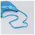 Bolso de hombro BALENCIAGA Satin Blue Silver Auth 203660V Plata Azul - vista 7