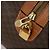 Céline Bolsa Boston CELINE Macadam PVC Couro Marrom Tom Dourado Auth 201260A - vista 20