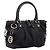 Borsa GUCCI GG Canvas Sukey 2way Nero Oro 247902 Auth 203601A D'oro