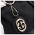 Borsa GUCCI GG Canvas Sukey 2way Nero Oro 247902 Auth 203601A D'oro - vista 20