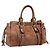 Borsa a mano Miu Miu in pelle 2way marrone tono oro Auth 167587V