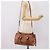 Borsa a mano Miu Miu in pelle 2way marrone tono oro Auth 167587V - vista 27