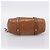 Borsa a mano Miu Miu in pelle 2way marrone tono oro Auth 167587V - vista 5