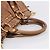 Borsa a mano Miu Miu in pelle 2way marrone tono oro Auth 167587V - vista 7