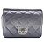 CHANEL Matelasse Like A Wallet Chain Bag Lamb Skin Green Gold CC Auth LN146SAM D'oro Verde - vista 13