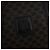 Céline CELINE Macadam Canvas Boston Bag PVC Leather Black Gold Auth 202929V Golden - view 17