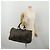Céline CELINE Macadam Canvas Boston Bag PVC Leather Black Gold Auth 202929V Golden - view 22