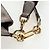 Borsa a mano LOEWE in pelle 2way Silver Gold Tone Auth 201259V Argento - vista 16