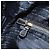 Borsa a mano LOEWE in pelle 2way Silver Gold Tone Auth 201259V Argento - vista 29