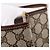 Borsa Tote GUCCI GG Supreme Web Sherry Line PVC Beige Oro Auth 204701A D'oro - vista 10