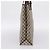 Borsa Tote GUCCI GG Supreme Web Sherry Line PVC Beige Oro Auth 204701A D'oro - vista 4
