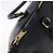 Bolsa de mão PRADA em couro 2way Preta Dourada Auth LN148V Preto Dourado - vista 26