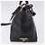 Bolsa de mão PRADA em couro 2way Preta Dourada Auth LN148V Preto Dourado - vista 4