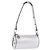 Borsa a tracolla GUCCI Blondy in pelle argento 760170 Auth 203732M