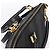 Pequin Borsa a mano FENDI Pecan Canvas 2way Nero Oro Auth 205145 D'oro - vista 8