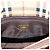 Borsa a mano BURBERRY Nova Check PVC Beige Gold Auth 201474V D'oro - vista 11