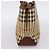 Borsa a mano BURBERRY Nova Check PVC Beige Gold Auth 201474V D'oro - vista 4