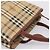 Borsa a mano BURBERRY Nova Check PVC Beige Gold Auth 201474V D'oro - vista 6