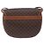 Céline CELINE Macadam Canvas Schultertasche PVC Leather Brown Gold Auth 204266 Braun Golden - vue 2