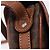 Céline CELINE Macadam Canvas Schultertasche PVC Leather Brown Gold Auth 204266 Braun Golden - vue 22