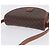 Céline CELINE Macadam Canvas Schultertasche PVC Leather Brown Gold Auth 204266 Braun Golden - vue 8