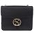 Borsa GUCCI Interlocking Chain Bag in pelle Outlet Nero Oro 510304 Auth 203114V D'oro - vista 13