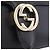Borsa GUCCI Interlocking Chain Bag in pelle Outlet Nero Oro 510304 Auth 203114V D'oro - vista 20