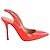 Décolleté Casadei in pelle rosa